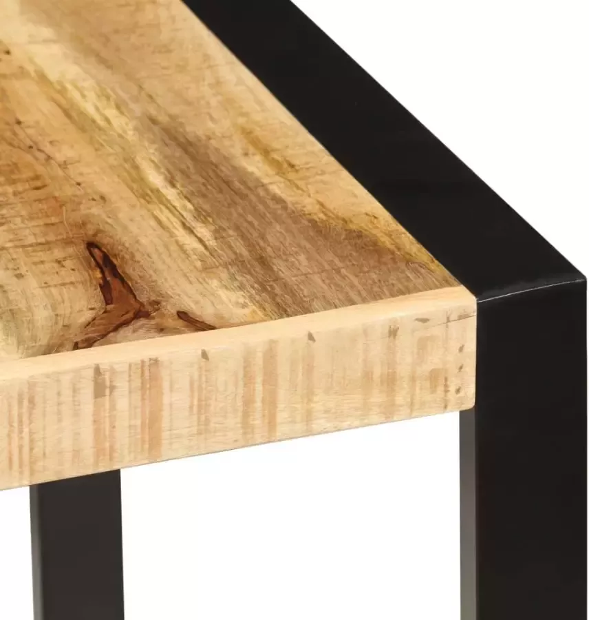 VidaXL -Eettafel-160x80x75-cm-massief-mangohout - Foto 1