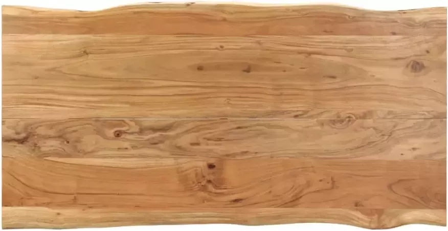 Vida XL Eettafel 154x80x76 cm massief acaciahout SKU: V286477 - Foto 4