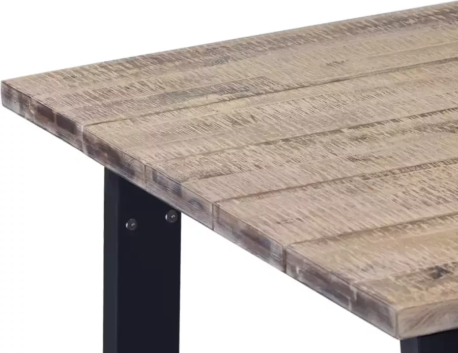 VidaXL -Eettafel-170x90-cm-massief-acaciahout - Foto 3