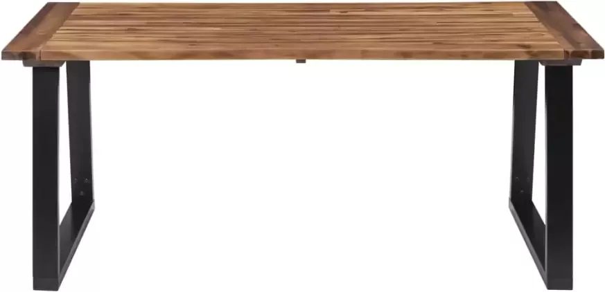 Vida XL Eettafel 180x90cm massief acaciahout SKU: V288068 - Foto 5