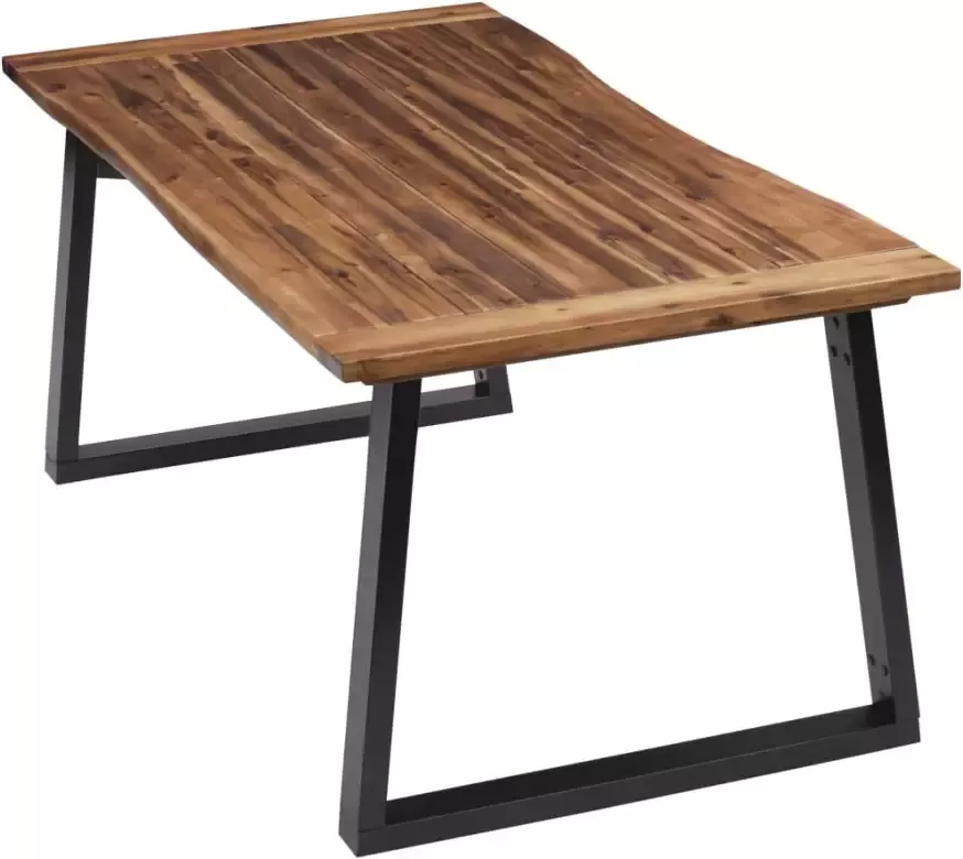 Vida XL Eettafel 180x90cm massief acaciahout SKU: V288068 - Foto 3