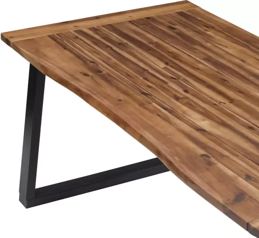 Vida XL Eettafel 180x90cm massief acaciahout SKU: V288068 - Foto 2