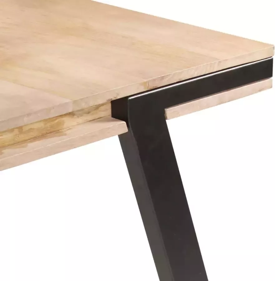 VidaXL -Eettafel-180x90x76-cm-massief-mangohout - Foto 1