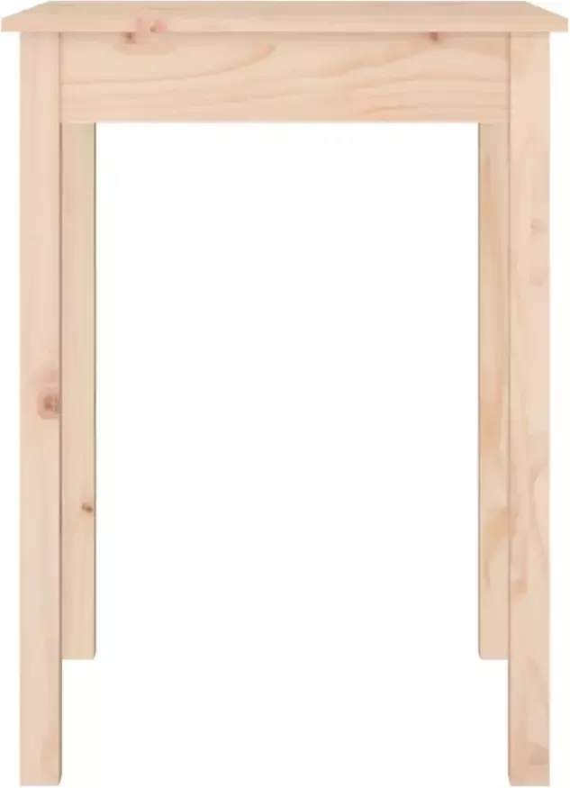 VidaXL -Eettafel-55x55x75-cm-massief-grenenhout - Foto 4