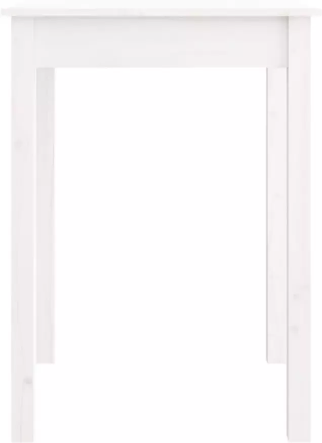 VidaXL -Eettafel-55x55x75-cm-massief-grenenhout-wit