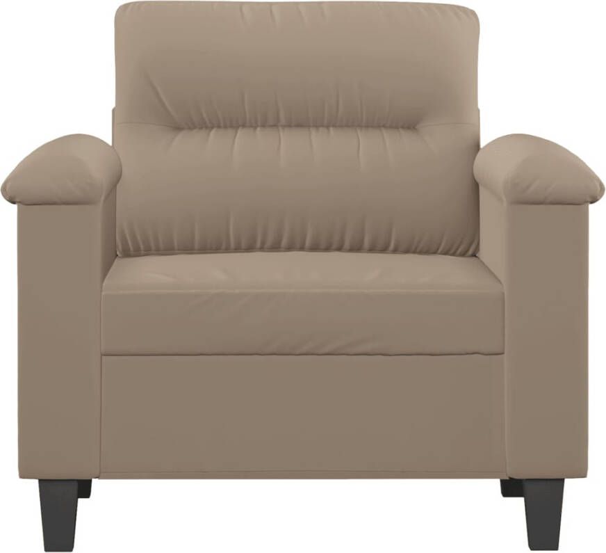 VidaXL -Fauteuil-60-cm-microvezelstof-taupe - Foto 3