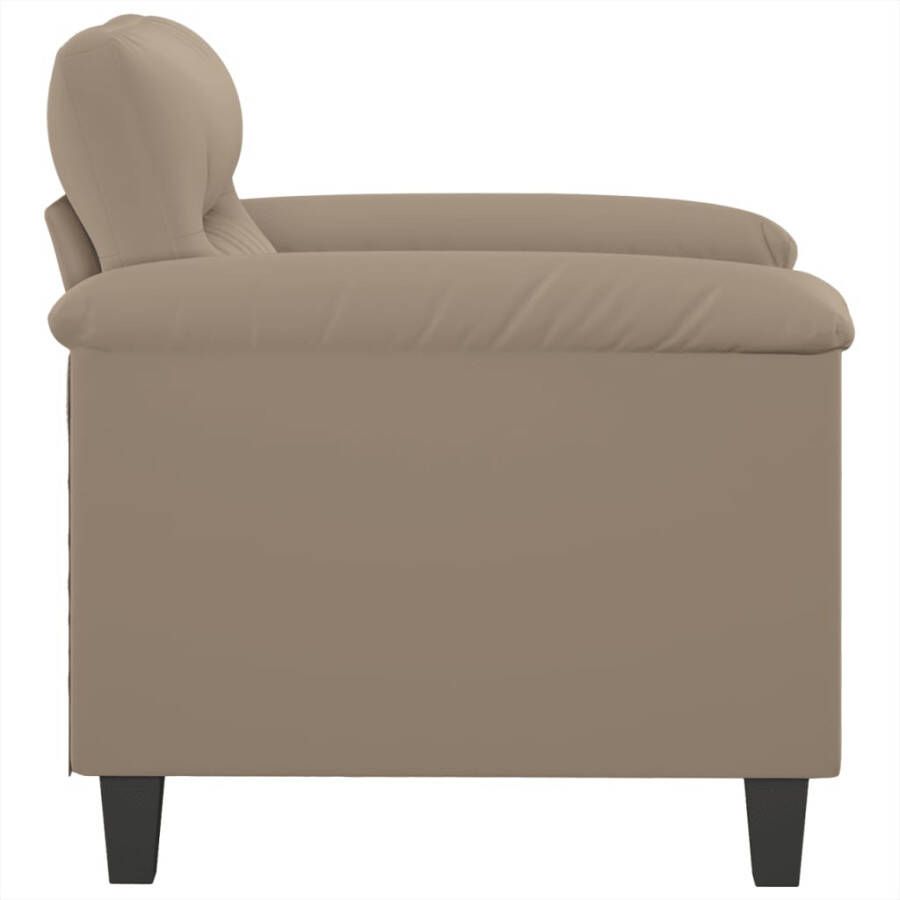 VidaXL -Fauteuil-60-cm-microvezelstof-taupe - Foto 2