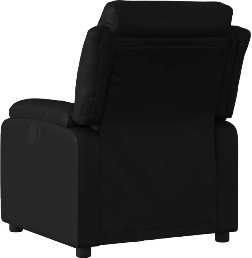 VidaXL Fauteuil elektrisch verstelbaar kunstleer zwart - Foto 3