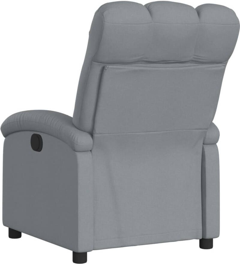 VIDAXL Fauteuil elektrisch verstelbaar stof lichtgrijs - Foto 2