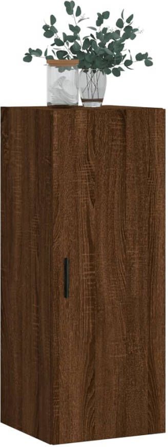 VidaXL -Hangkast-34 5x34x90-cm-bruineikenkleurig - Foto 8