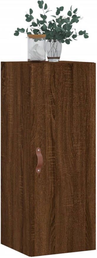 VidaXL -Hangkast-34 5x34x90-cm-bruineikenkleurig - Foto 5