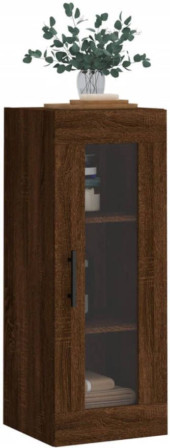 VidaXL -Hangkast-34 5x34x90-cm-bruineikenkleurig - Foto 5