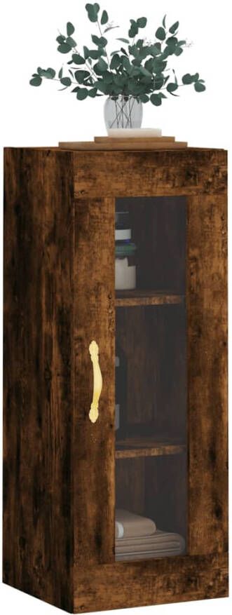 VidaXL -Hangkast-34 5x34x90-cm-gerookt-eikenkleurig - Foto 7