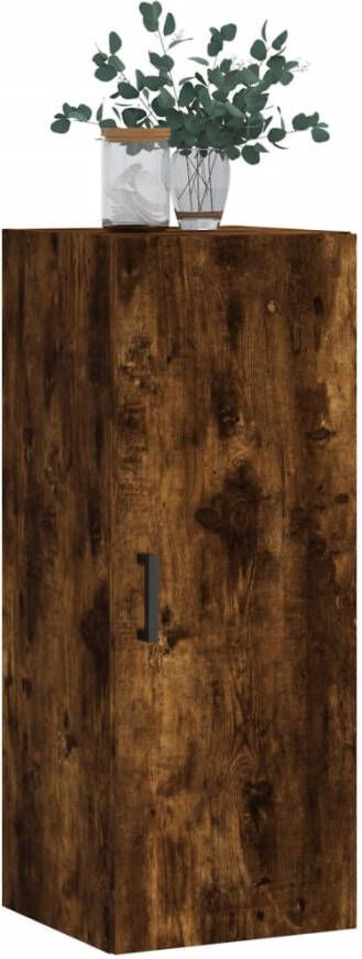 VidaXL -Hangkast-34 5x34x90-cm-gerookt-eikenkleurig - Foto 4