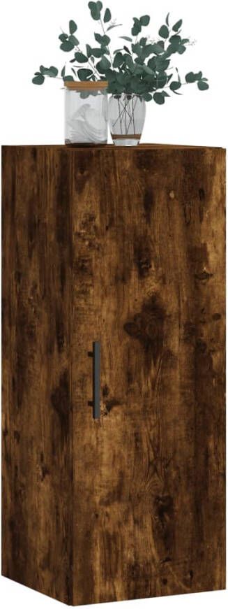 VidaXL -Hangkast-34 5x34x90-cm-gerookt-eikenkleurig - Foto 6