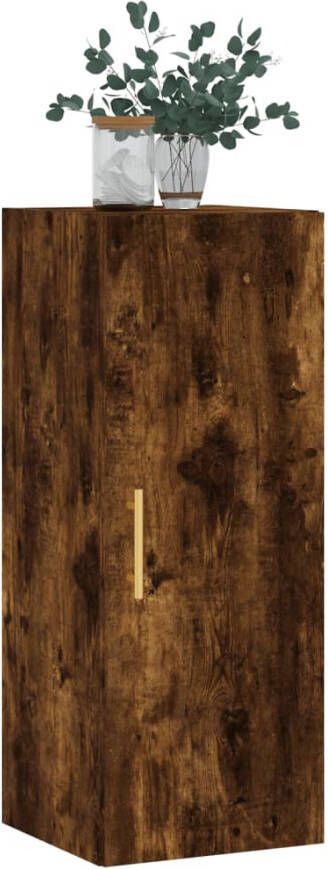 VidaXL -Hangkast-34 5x34x90-cm-gerookt-eikenkleurig - Foto 5