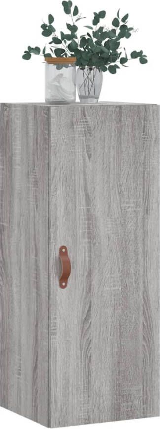 VidaXL -Hangkast-34 5x34x90-cm-grijs-sonoma-eikenkleurig - Foto 4