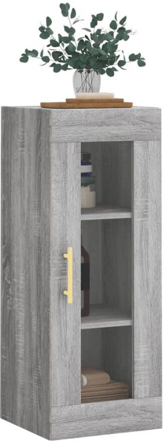 VidaXL -Hangkast-34 5x34x90-cm-grijs-sonoma-eikenkleurig - Foto 6