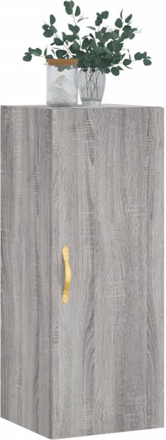 VidaXL -Hangkast-34 5x34x90-cm-grijs-sonoma-eikenkleurig - Foto 6