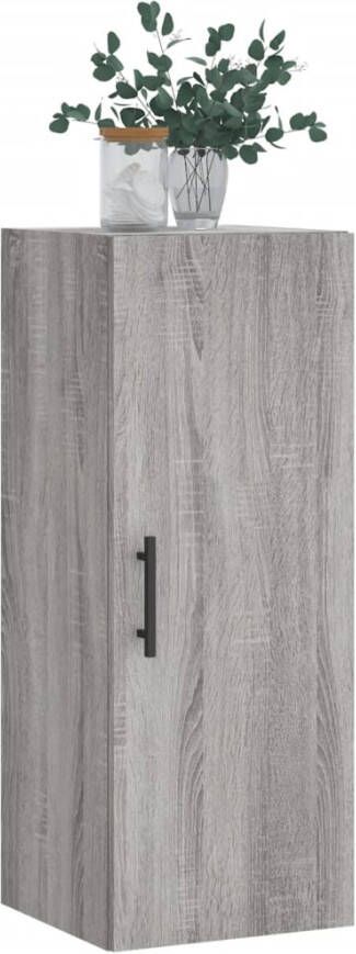 VidaXL -Hangkast-34 5x34x90-cm-grijs-sonoma-eikenkleurig - Foto 4