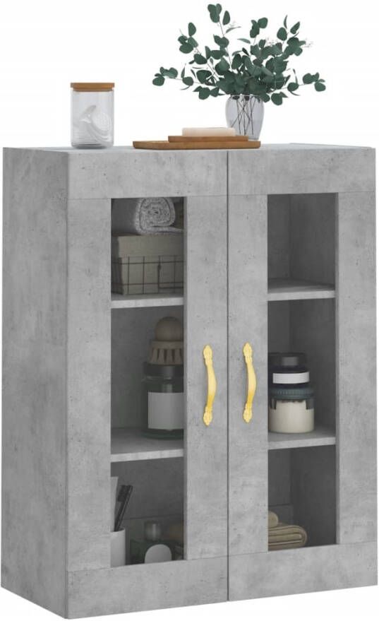 VidaXL -Hangkast-69 5x34x90-cm-betongrijs - Foto 8