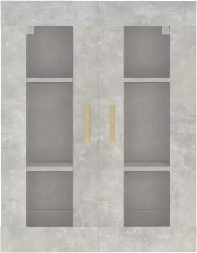 VidaXL -Hangkast-69 5x34x90-cm-betongrijs - Foto 5