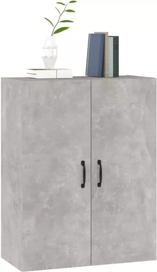 VidaXL -Hangkast-69 5x34x90-cm-bewerkt-hout-betongrijs - Foto 4