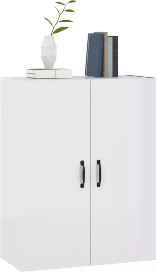 VidaXL -Hangkast-69 5x34x90-cm-bewerkt-hout-hoogglans-wit - Foto 5