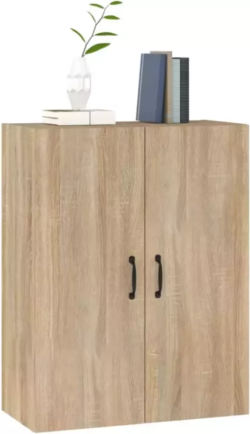 VidaXL -Hangkast-69 5x34x90-cm-bewerkt-hout-sonoma-eikenkleurig - Foto 4