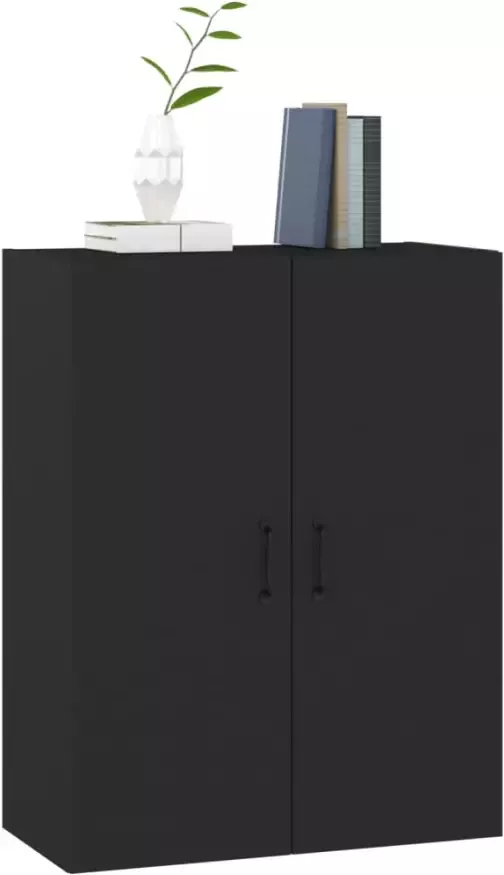 VidaXL -Hangkast-69 5x34x90-cm-bewerkt-hout-zwart - Foto 4
