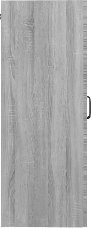 VidaXL -Hangkast-69 5x34x90-cm-grijs-sonoma-eikenkleurig - Foto 6