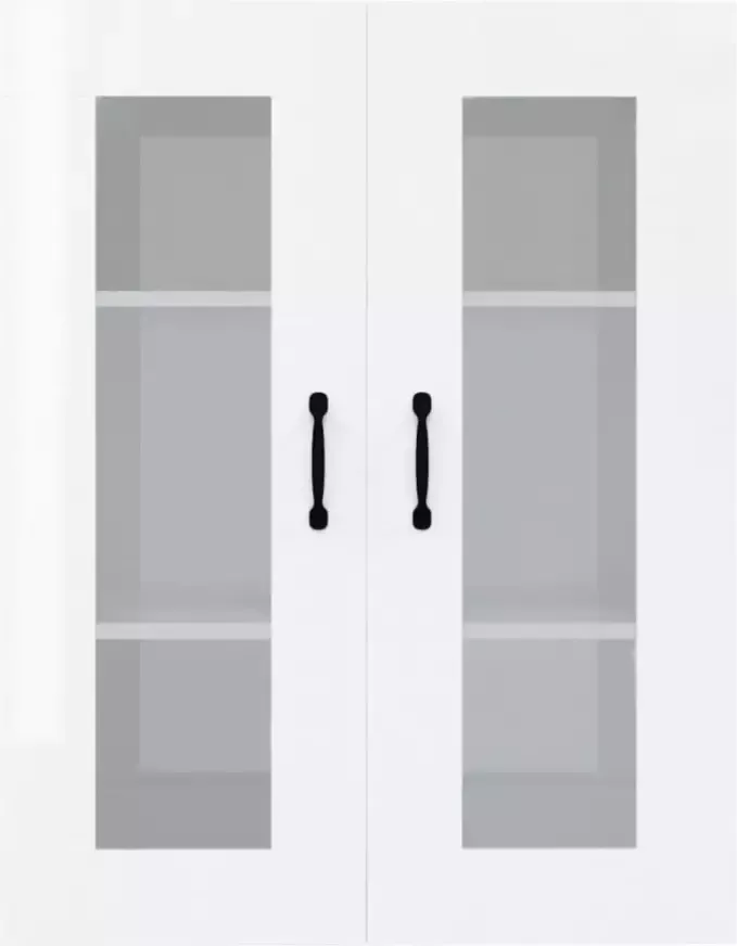 VidaXL -Hangkast-69 5x34x90-cm-hoogglans-wit - Foto 5