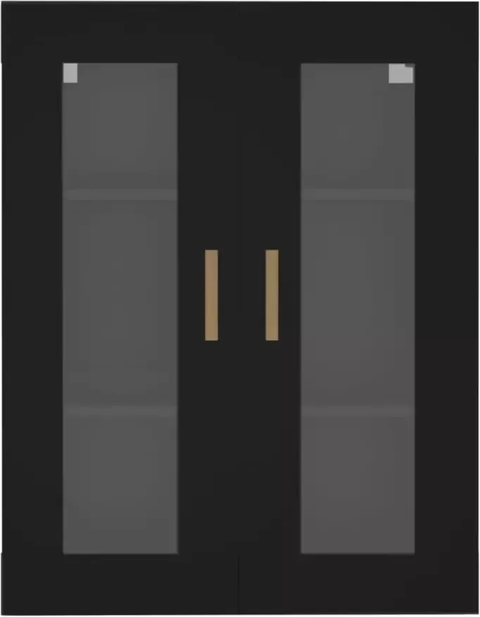 VidaXL -Hangkast-69 5x34x90-cm-zwart - Foto 4