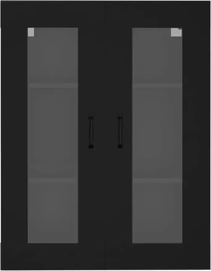 VidaXL -Hangkast-69 5x34x90-cm-zwart - Foto 4