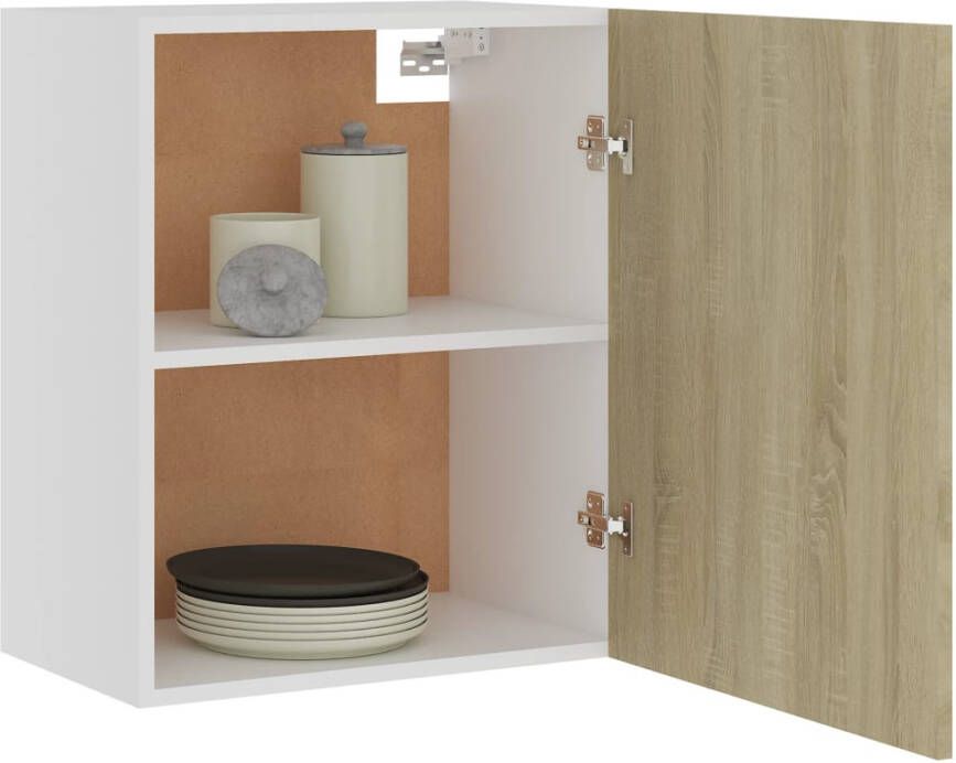 VidaXL -Hangkasten-2-st-50x31x60-cm-bewerkt-hout-sonoma-eikenkleurig - Foto 5