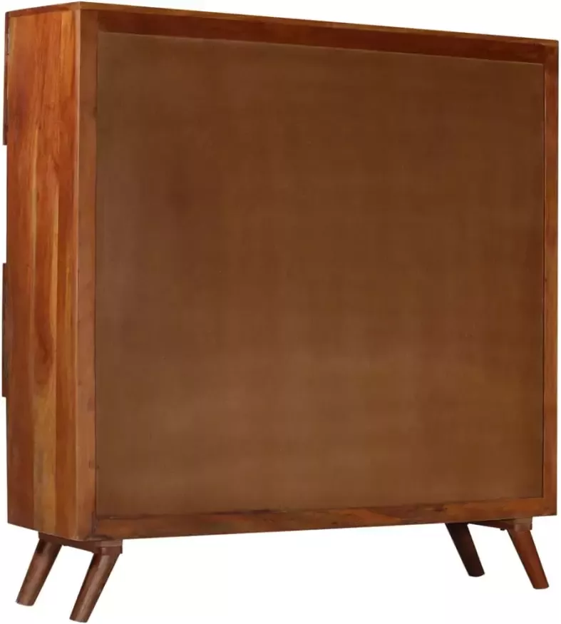 VidaXL -Hoge-kast-150x40x152-cm-massief-gerecycled-hout - Foto 5