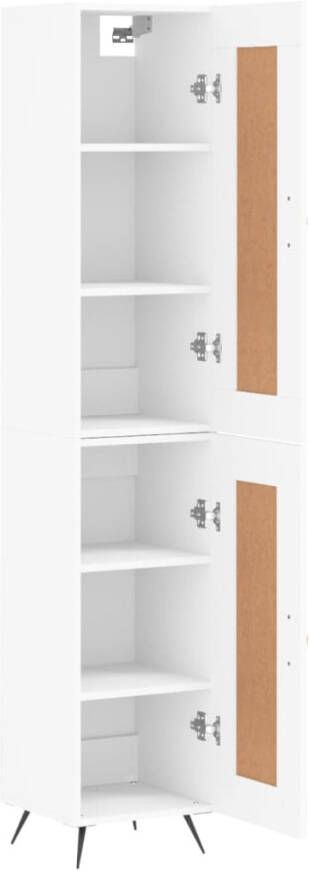 VidaXL -Hoge-kast-34 5x34x180-cm-bewerkt-hout-wit - Foto 7