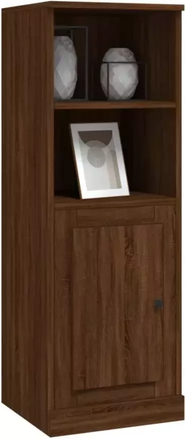 VidaXL -Hoge-kast-36x35 5x103 5-cm-bewerkt-hout-bruineikenkleurig - Foto 3