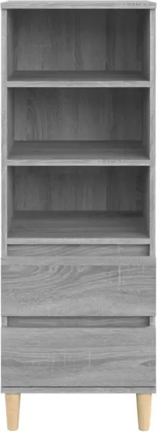 VidaXL -Hoge-kast-40x36x110-cm-bewerkt-hout-grijs-sonoma - Foto 4