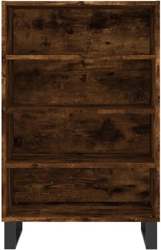VidaXL -Hoge-kast-57x35x90-cm-bewerkt-hout-gerookt-eikenkleurig - Foto 7