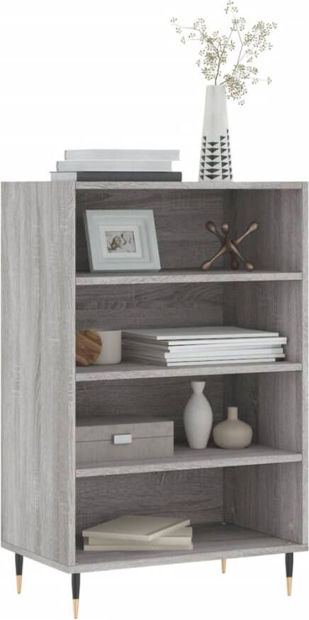 VidaXL -Hoge-kast-57x35x90-cm-bewerkt-hout-grijs-sonoma-eikenkleurig - Foto 7