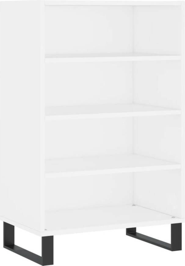 VidaXL -Hoge-kast-57x35x90-cm-bewerkt-hout-wit - Foto 5