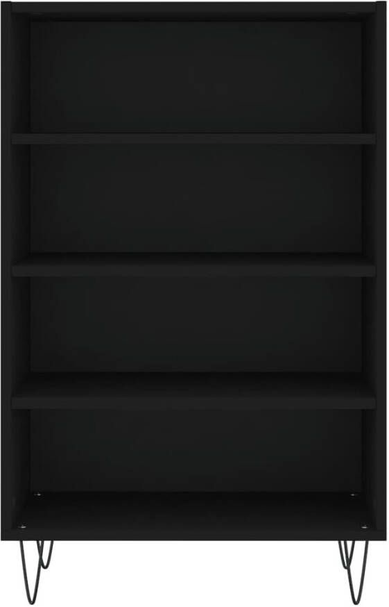 VidaXL -Hoge-kast-57x35x90-cm-bewerkt-hout-zwart - Foto 7