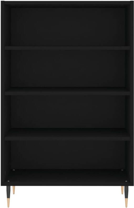 VidaXL -Hoge-kast-57x35x90-cm-bewerkt-hout-zwart - Foto 6