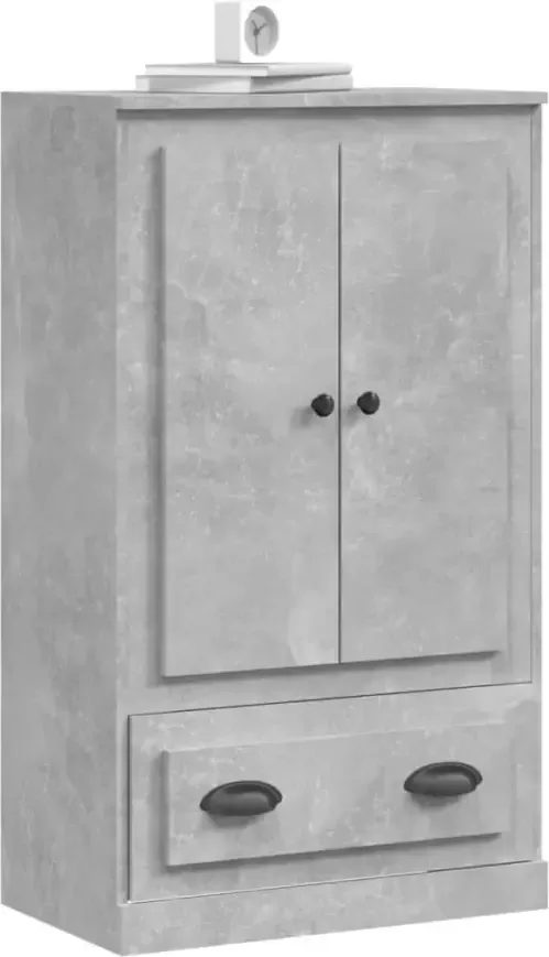 VidaXL -Hoge-kast-60x35 5x103 5-cm-bewerkt-hout-betongrijs - Foto 3
