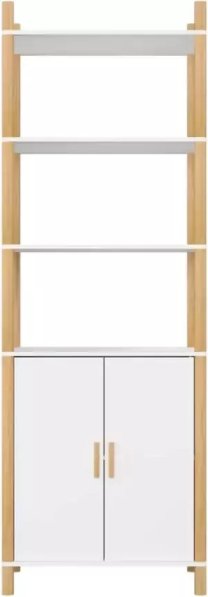 VidaXL -Hoge-kast-60x40x173-cm-bewerkt-hout-wit - Foto 3