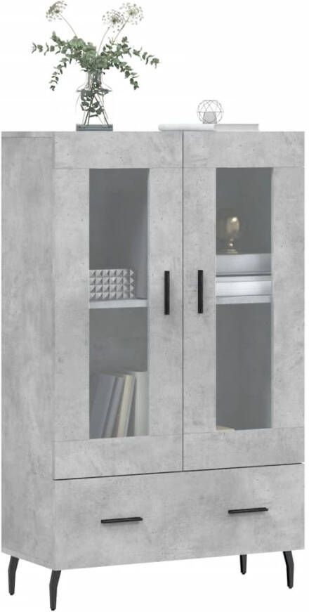 VidaXL -Hoge-kast-69 5x31x115-cm-bewerkt-hout-betongrijs - Foto 13