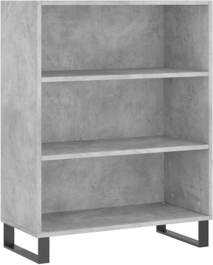 VidaXL -Hoge-kast-69 5x32 5x180-cm-bewerkt-hout-betongrijs - Foto 7