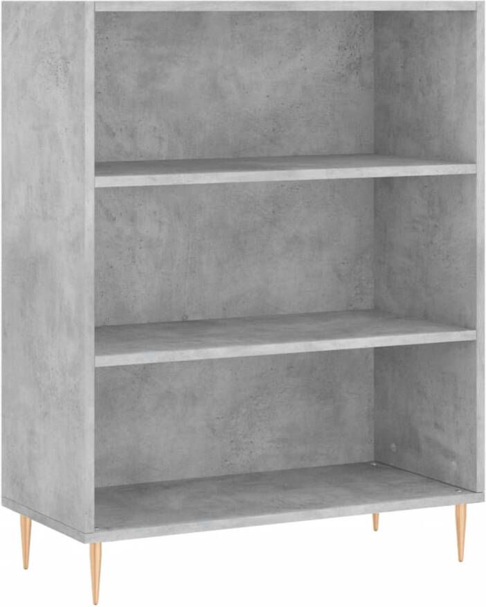 VidaXL -Hoge-kast-69 5x32 5x180-cm-bewerkt-hout-betongrijs - Foto 6