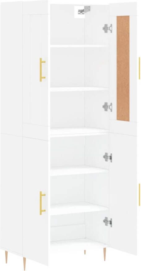 VidaXL -Hoge-kast-69 5x34x180-cm-bewerkt-hout-wit - Foto 14